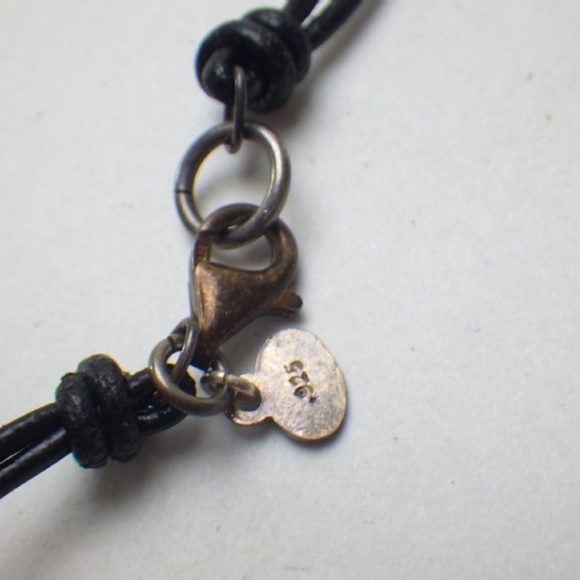 Tica Rosa Signed Necklace with 925 SIlver & Pearls - Picture 3 of 7